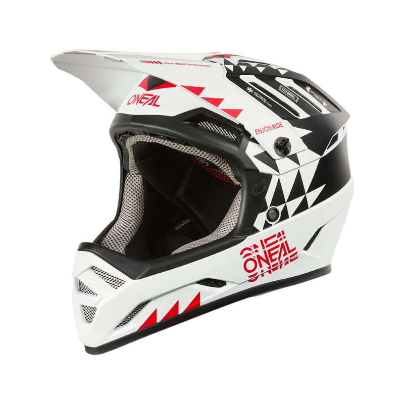 Cască pentru bicicletă O'NEAL BACKFLIP KNOX WHITE/BLACK V.26 - L Ofertă limitată